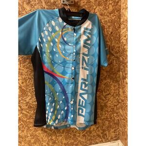 Pearl Izumi Women’s SELECT Cycling Jersey & Shorts Set – Blue Graphic (M/S)